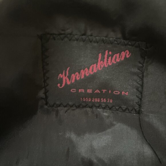 Men's Tuxedo Jacket Sz 54 Satin Collar&pockets 2 Button - Picture 11 of 12